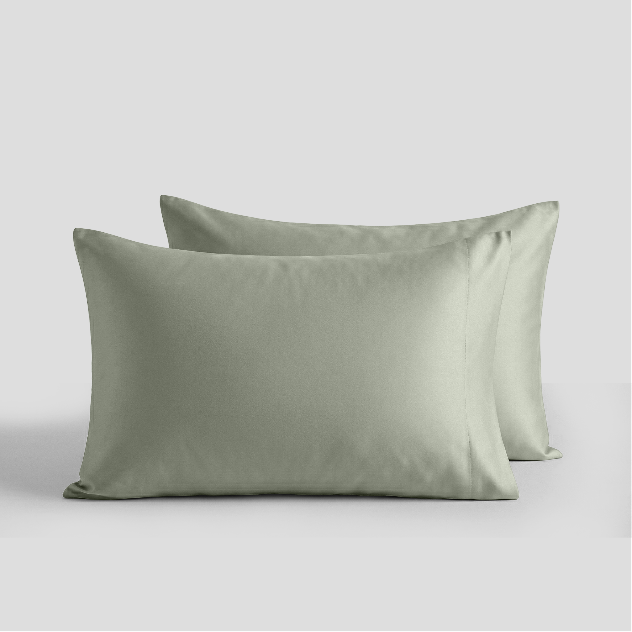 Sage Organic Cotton Percale Pillowcases