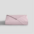 Soft Blush Organic Cotton Percale Flat Sheet