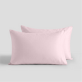 Soft Blush Organic Cotton Percale Pillowcases